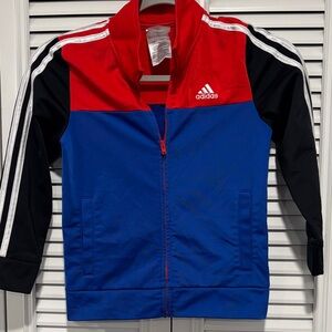 adidas Kids Jacket - Red, Blue, Black
